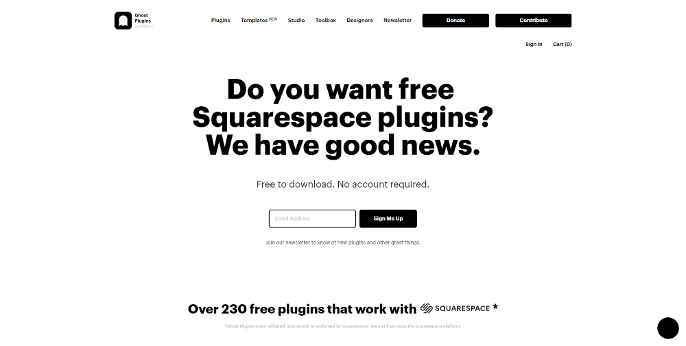 Do you want free Squarespace plugins? We have good news.