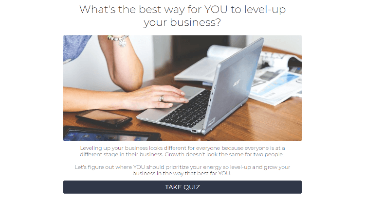  Take Alexander Design Co.'s quiz to learn how to level up your business. 